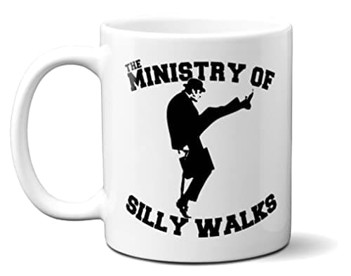 Image of Monty Python - Ministry of Silly Walks - 11oz Ceramic Mug