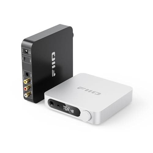 Image of FiiO K11 Desktop 1400W Power Balanced Headphone DAC & Amplifier 384kHz/24Bit DSD256 for Home Audio/PC 6.35mm/4.4mm/RCA/Coaxial/Optical (Silver)
