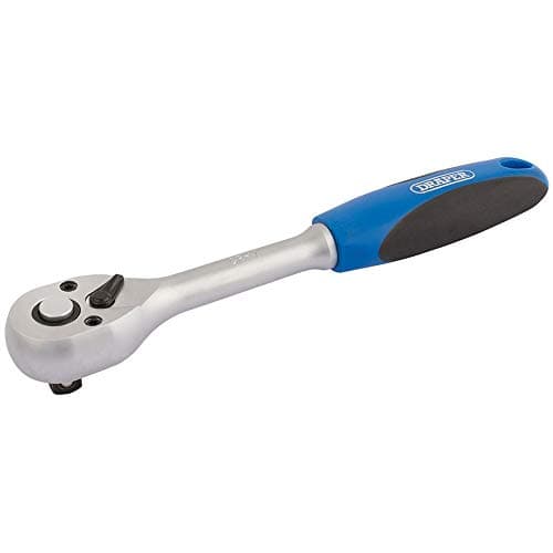 Image of Draper 16428 72 Tooth Square Drive Reversible Soft Grip Ratchets 3/8" Length