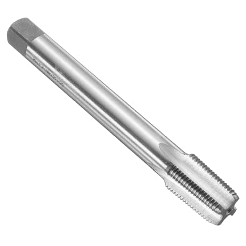 Image of sourcing map Straight Flute Screw Taps NPT 3/8-18 2B Thread HSS6542 Machine Threading Milling Tap Tapping Tools, 5.12" Extra Long