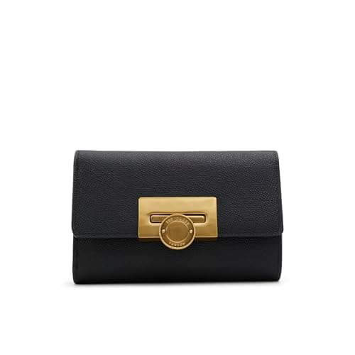 Image of Ted Baker Women's Veronica Wallet - Small, Black with Black Accents