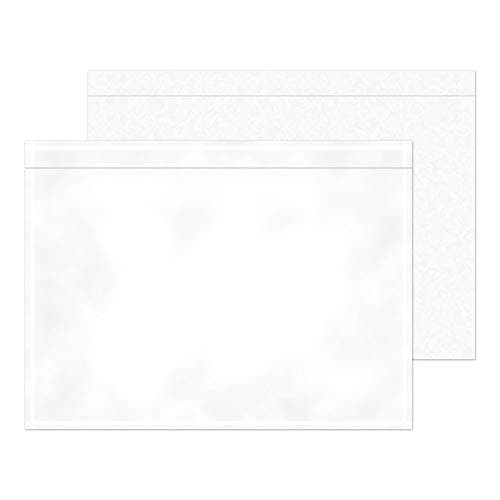 Image of Blake Purely Packaging C6 168 x 126 mm Plain Documents Enclosed Wallet Envelopes Peel and Seal (PDE20) Clear - Pack of 1000