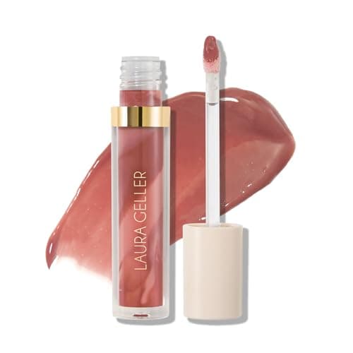 Image of LAURA GELLER NEW YORK Italian Marble Glossy Lip Tint - Moisturizing Lip Gloss - Enriched with Shea, Mango and Cocoa Butters (05 Cosmo Nights)