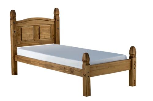 Image of Birlea Furniture 90CM CORONA LOW END BED PINE