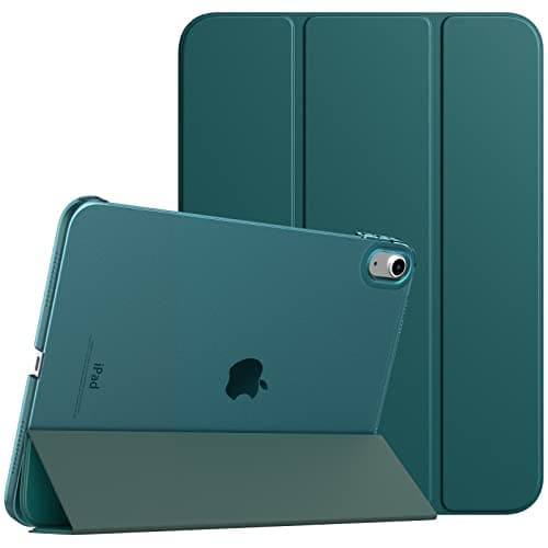 Image of TiMOVO Case for iPad (A16) 11th Generation 11 Inch 2025/iPad 10th Generation 10.9 Inch 2022, Slim Stand Cover with Hard Translucent Back, Support Touch ID, Auto Wake/Sleep, Turquoise