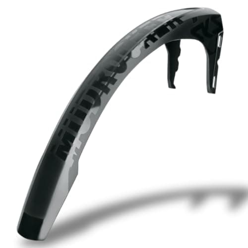 Image of SKS GERMANY MUDROCKER REAR rear mudguard for mountain bikes (also fits Vario uprights, attachable extender and extension, made of glass-fibre reinforced high-performance plastic), Black