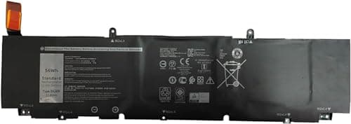 Image of 5XJ6R XG4K6 03324J 01RR3 001RR3 F8CPG 0F8CPG OF8CPG KVPMY 0YY3V KRDHV Laptop Battery Compatible for Dell XPS 17 9700 9710 9720 / Precision 5750 5760 5770 Series (11.4V 56Wh)