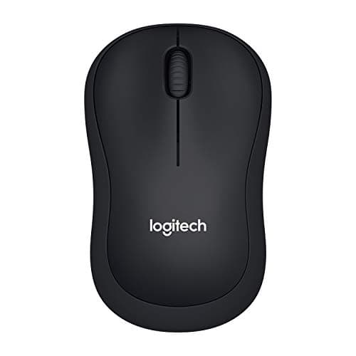 Image of Logitech B220 SILENT Wireless Mouse, 2.4 GHz with USB Receiver, 1000 DPI Optical Tracking, 18-Month Battery, Ambidextrous, Compatible with PC, Mac, Laptop - Grey