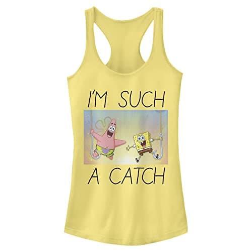 Image of Nickelodeon Women's Such a Catch Shirt, Banana, Small