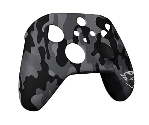 Image of Trust Gaming GXT 749K Xbox Controller Skin, Anti-slip Silicone Cover Case for Wireless Xbox Series X/S Controller, Protective Accessories for Gamepad - Camouflage Black
