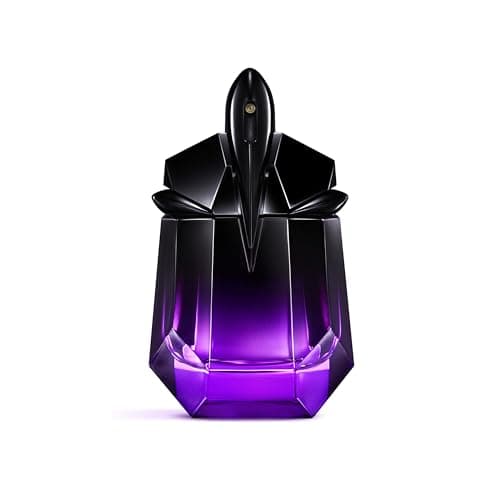Image of Mugler Alien Extraintense Eau de Parfum for Women, Intense Ambery Floral Woody Fragrance with Jasmine Sambac, Cashmere Wood and White Amber, Refillable Talisman Bottle, Sensual Perfume