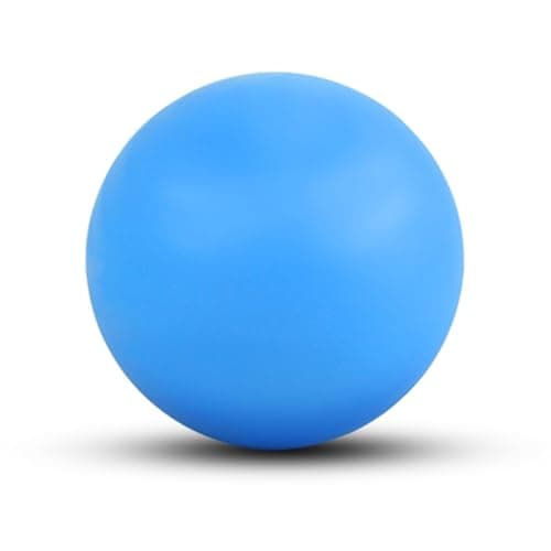 Image of WOVTE Massage Lacrosse Ball for Myofascial Release, Foot, Back, Trigger Point Treatment Ball, Muscle Knot, Yoga (Blue)