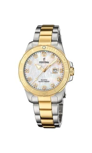 Image of Festina Women's Watch F20504/2 Boyfriend Stainless Steel Case 316L Multi Strap 316L Multi
