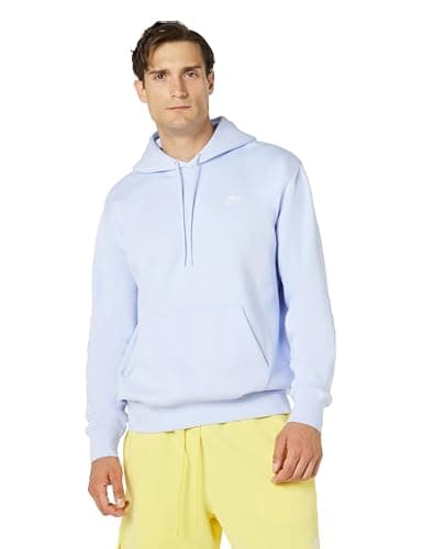 Image of Nike Club Men's Fleece Hoodie HJ2159, blue, L