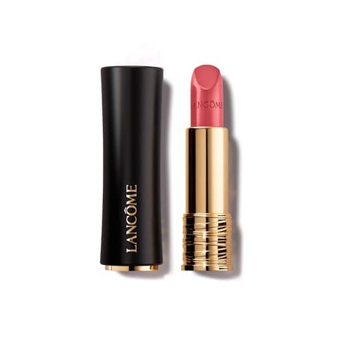 Image of Lancôme L'Absolu Rouge Cream Lipstick, Long-Lasting Hydrating Colour with Luminous Satin Finish, Grand Rose Extracts and Vitamin E, Hyaluronic Acid, High-Pigment Pink Lip Colour, Shade 264, 3.4g