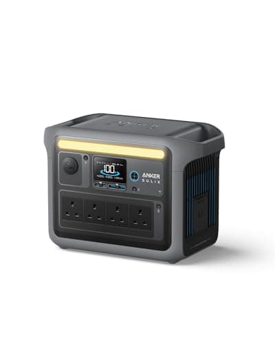 Image of Anker SOLIX C1000 Portable Power Station, 1800W (Peak 2400W) Solar Generator, Full Charge in 58 Min, 1056wh LiFePO4 Battery for Home Backup, Power Outages, and Outdoor Camping (Optional Solar Panel)