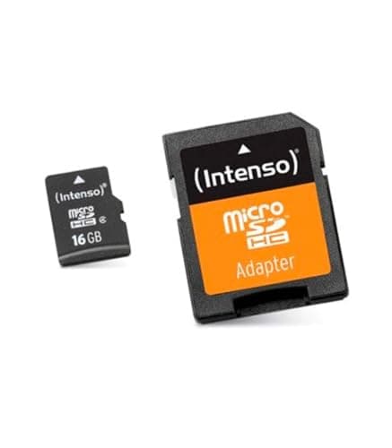 Image of Intenso 3413470 Class 10 Micro SD Card With Adapter
