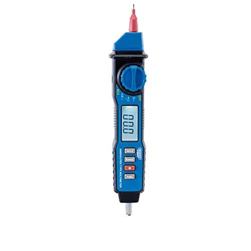 Image of Draper 41835 Pen Type Digital Multimeter for Manual and Auto-Ranging,Blue