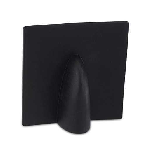 Image of Qty 1 – Black External Brick Buster Plate - Cable Outdoor Wall Entry Tidy - Cover Satellite/Coaxial/Sat/Coax - SSL Satellites