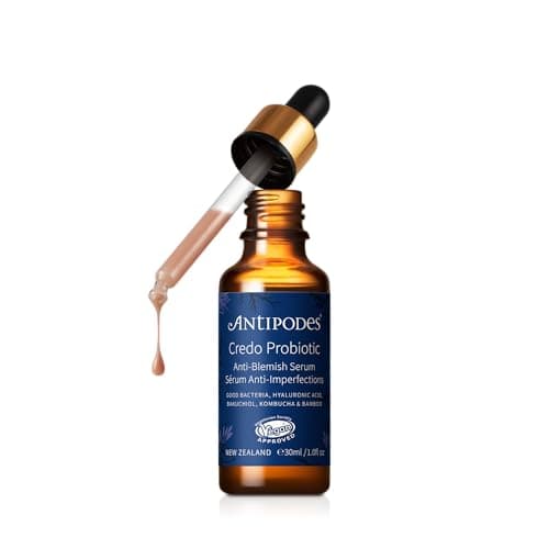 Image of Antipodes Credo Probiotic Anti-Blemish Serum – Anti Blemish Serum with Probiotics for Healthy Skin – Hyaluronic Acid – 30ml