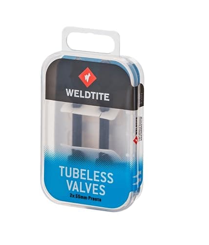 Image of Weldtite Tubeless Valves Kit Presta 55mm Mountain Road Bikes Pair