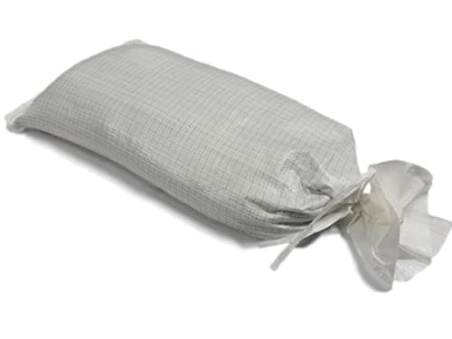 Image of sackmaker FLOOD DEFENCE Heavy Duty Sandbags - White, Black & Yellow - UV Protected - Unfilled - Industrial Grade with Sunlight Protection