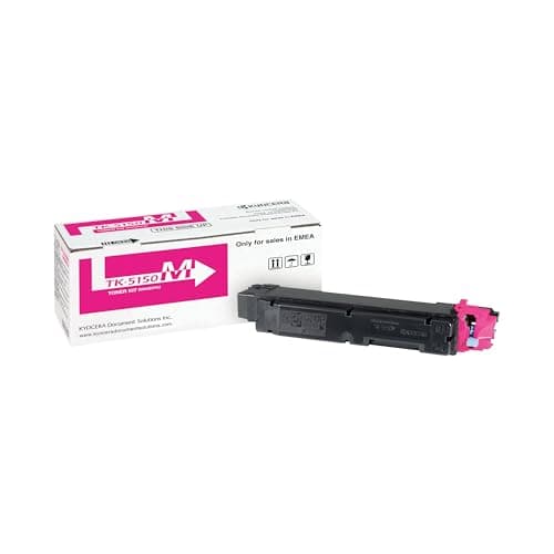 Image of Kyocera TK-5150M Toner Magenta, 10.000 Pages, Original Premium Printer Cartridge 1T02NSBNL0 for ECOSYS M6035cidn, M6535cidn, P6035cdn