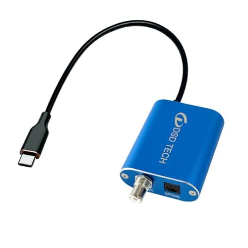 Image of DSD TECH SH-AU03A USB to SPDIF Audio Adapter Support DSD64 and 192K 32-bit PCM