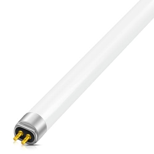 Image of Ddlisu T5 8W Fluorescent Tube Lamps 288mm, CFL Bulbs Cool White 4000K, G5 2 Pin Base Energy Saving Consumption Tube Light, T5 High Efficiency Lamps, for Emergency and Strip Lights, 1 Pack