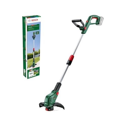 Image of Bosch Cordless Grass Trimmer UniversalGrassCut 18V-26-500 (for Grass Cutting and Edge Trimming; Charging Time: 65 mins; Cutting Diameter: 26 cm; 18 Volt System; Without Battery)