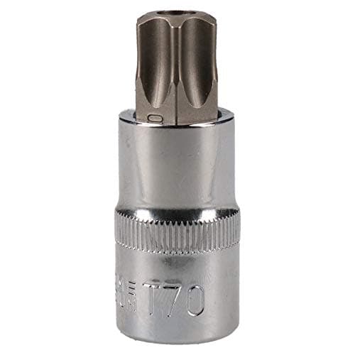Image of T70 x 55mm 1/2" Drive Torx Star Socket Male T-Star Cr-V Steel AU640