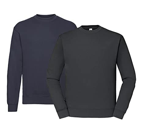 Image of Fruit of the Loom Men’s Set-in Sweatshirt, M