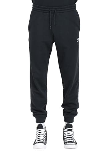 Image of Converse Go-To Embroidered Star Chevron Trousers Black Size XL Code 10023873-A01