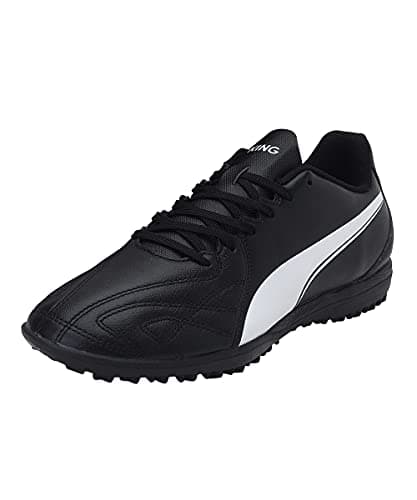Image of PUMA Unisex 106556016 Puma King Hero 21 TT Astro Turf Football Boots, White, One Size UK