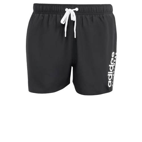 Image of adidas Men's Essentials Logo CLX Shorts, Black, L