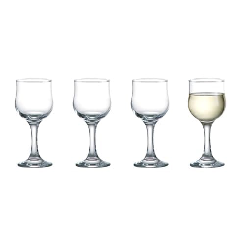 Image of Ravenhead Tulip Sleeve of 4 White Wine Glasses, 20 CL, Packaging may vary