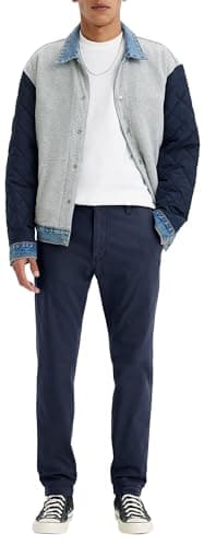 Image of Levi's Men's XX Chino Standard II Trousers, Baltic Navy Shady Gd Ccu B, 32W / 30L