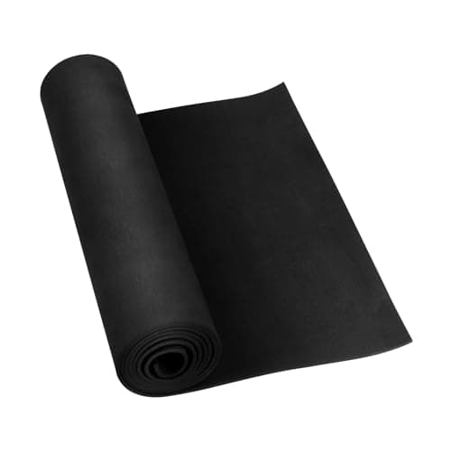 Image of Do²ping Black EVA Foam Sheet, 1mm Thick (1-10mm) EVA Foam Cosplay, 49"x13.5" with High Density 86kg/m3 Eva Foam Roll for Art Craft Halloween Costume DIY Project (1mm Black)