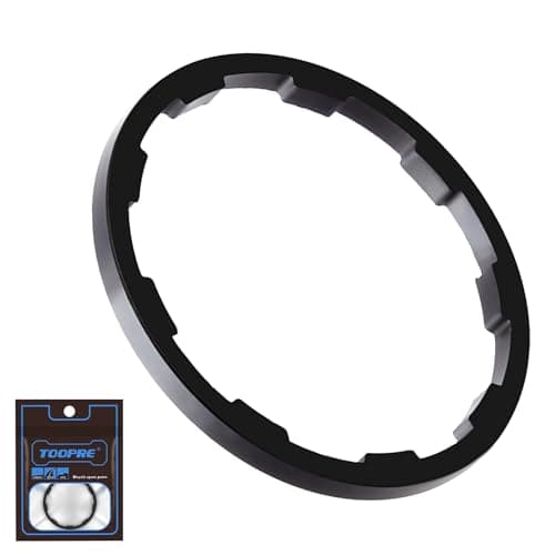 Image of HonJiekomy Gear Bike Spacer,Bike Bicycle Speed Cassette Washer - Flywheel Hub Spacer 1mm/1.5mm/ 1.85mm/ 2mm/ 2.18mm /2.35mm Bicycle Headset Washer