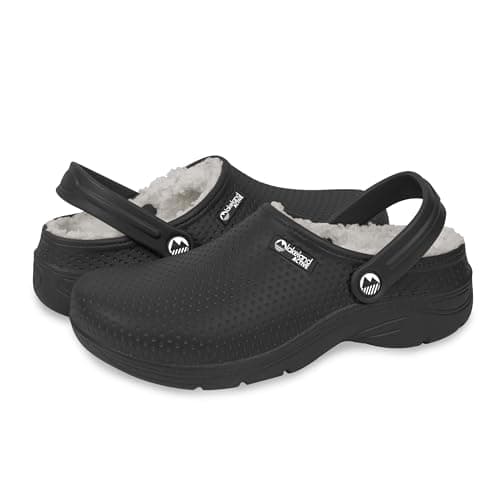 Image of Lakeland Active Women's Fleece-Lined Dockray Clogs - Black - 5