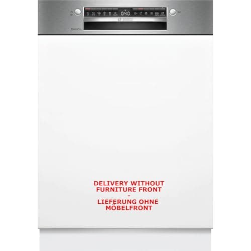 Image of Bosch SMI4ETS08E Series 4 Intelligent Dishwasher 60 cm/Cutlery Basket/Dishwasher with Programming Assistant/Very Quiet/Height Adjustable Top Basket