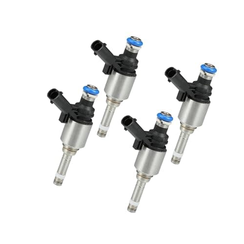 Image of Motoforti Fuel Injector No.06H906036G/06J906036G Fuel Injection Nozzle for VW Golf 2.0 GTI 04-13 for VW Passat B6 B7 Saloon 2.0 TFSI 05-14 Black 4 Pcs Long-lasting