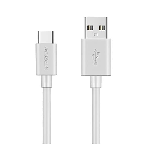 Image of MaGeek USB Type C Cable, (1.8m/6ft) Extra Long USB C to USB 2.0 Cable for Samsung Galaxy S8,S8 Plus, Nexus 6P, LG G6, new MacBook, Google Pixel XL,OnePlus2 and more (White)