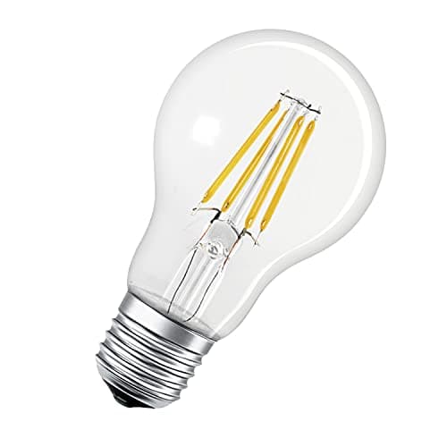 Image of LEDVANCE LED lamp , Base: E27 , Warm White , 2700 K , 5.50 W , replacement for 50 W Incandescent bulb , SMART+ Filament Classic Dimmable [Energy efficiency class [AGGR] A++]