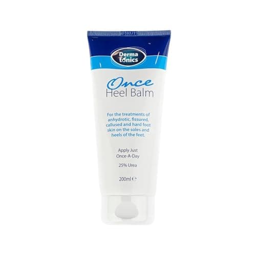 Image of Dermatonics Once Heel Balm | Long-lasting Relief for Rough, Dry & Callused Feet | Paraben-free, Clinically Proven, Suitable for Diabetics | Visible Results in 1 Day | 200 ml