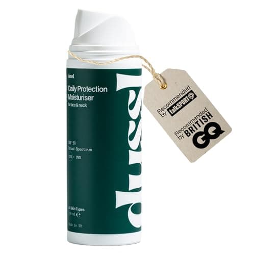 Image of Daily Protection Moisturiser SPF 50 150ml - Broad Spectrum UVA & UVB Face & Neck Moisturiser with Niacinamide, Hyaluronic Acid - Invisible Matte Finish & Hydrating - Fragrance Free