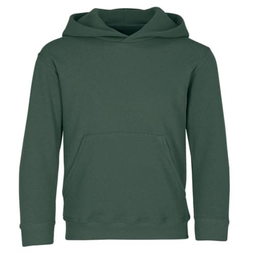 Image of Fruit of the Loom Childrens Unisex Hooded Sweatshirt/Hoodie (14-15) (Bottle Green)