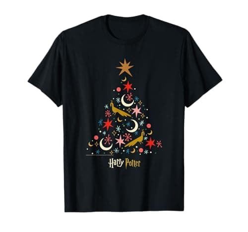 Image of Harry Potter Icon Christmas Tree T-Shirt