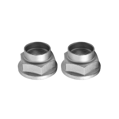 Image of Mysttoo 2PCS Wheel Axle Nut Shaft Spindle Nuts Compatible with Ford Edge Escape Fusion Focus Mustang Lincoln Mitsubishi Outlander Lancer Mini Cooper Mazda Hyundai Elantra Kia Models