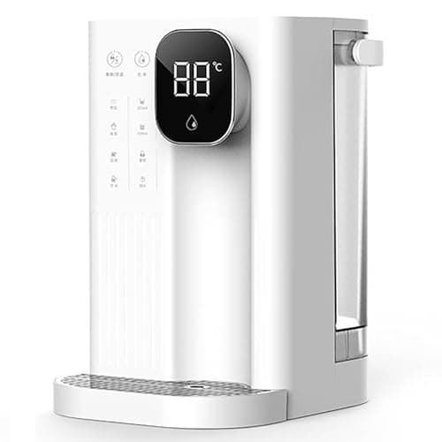 Image of Generic Minimalist White Plastic Instant Hot & Cold Filter Water Dispenser - 3L Capacity, 5 Speed Temperature Adjustment